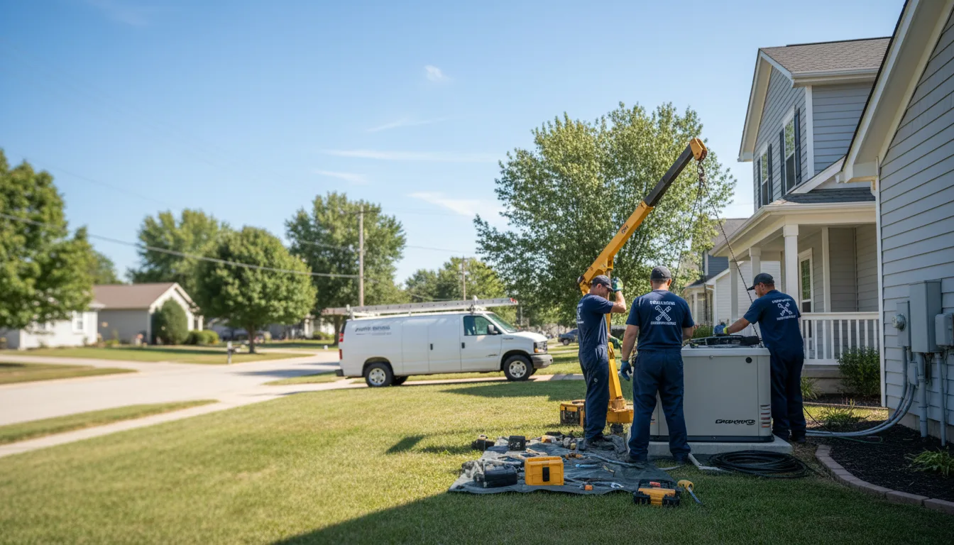 Generator Installation in Italy, TX near me